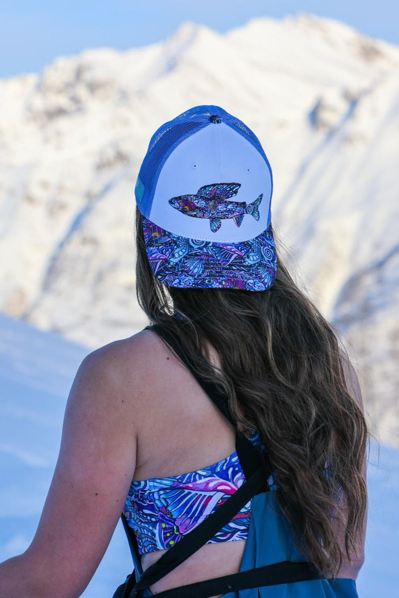Load image into Gallery viewer, Enchanted Grayling Trucker Hat
