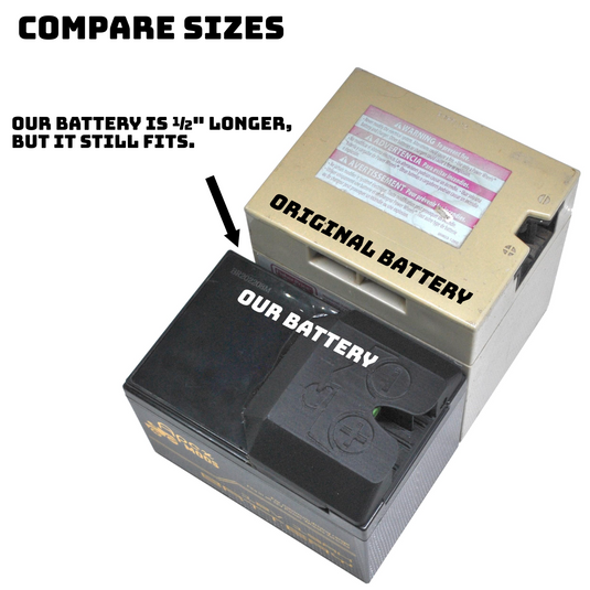 Enhanced 12V 15Ah Battery for Power Wheels, Outperforms Fisher Price 9.5Ah 12Ah