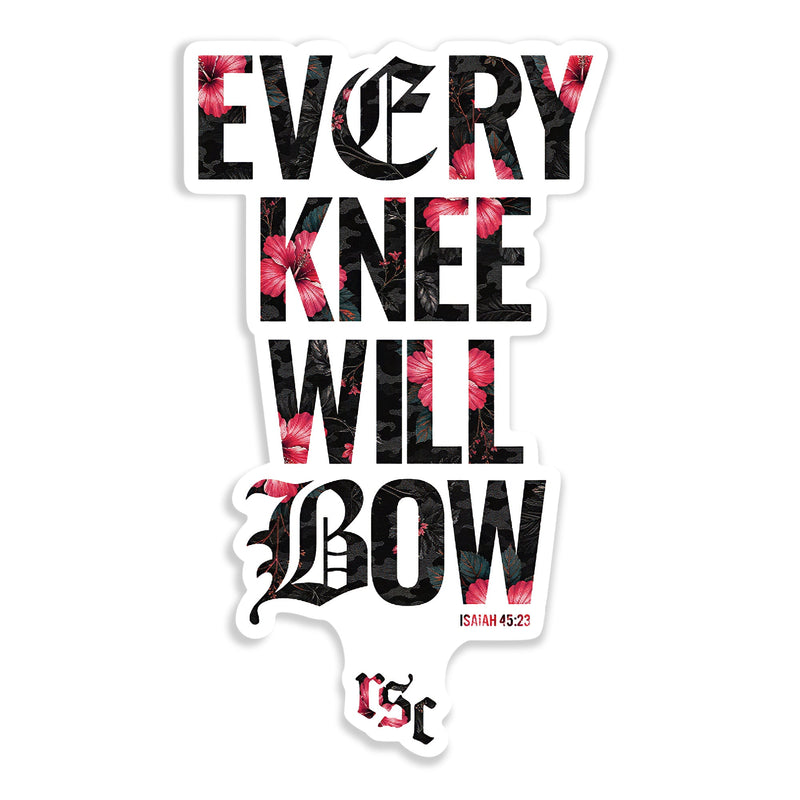 Load image into Gallery viewer, Every Knee Will Bow Decal
