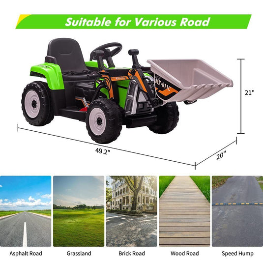 Excavator Digger Truck Ride-On Toy for Kids - Perfect Christmas or Birthday Gift