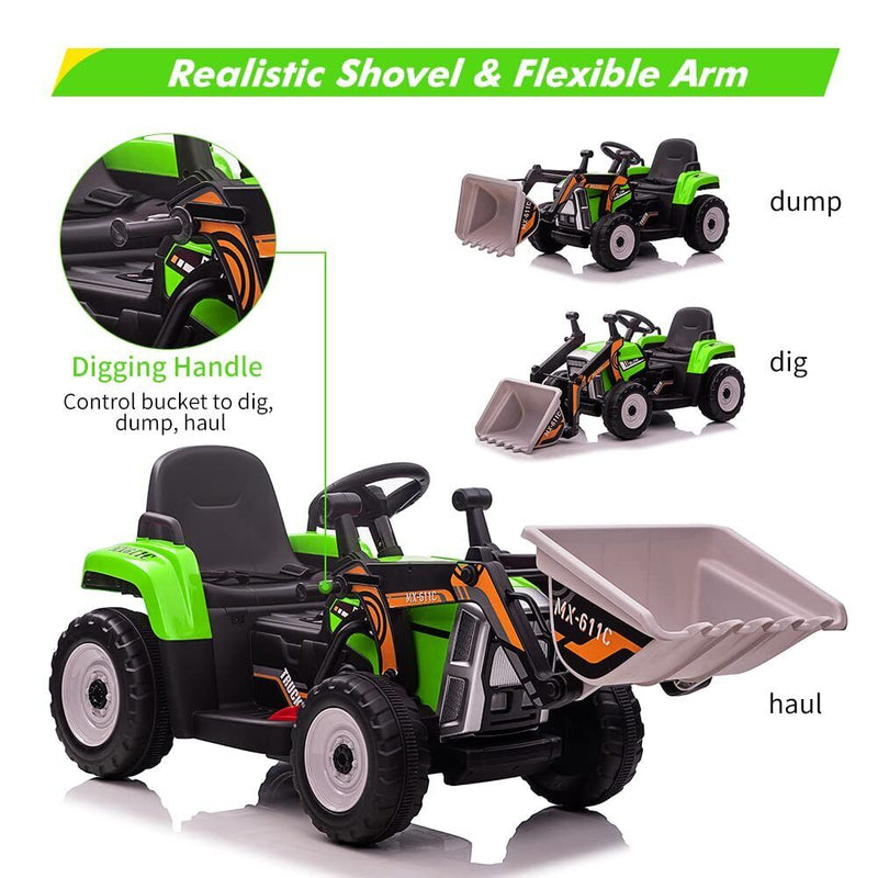 Load image into Gallery viewer, Excavator Digger Truck Ride-On Toy for Kids - Perfect Christmas or Birthday Gift
