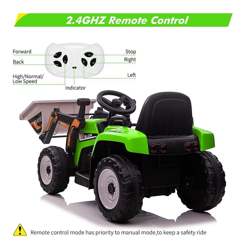 Load image into Gallery viewer, Excavator Digger Truck Ride-On Toy for Kids - Perfect Christmas or Birthday Gift
