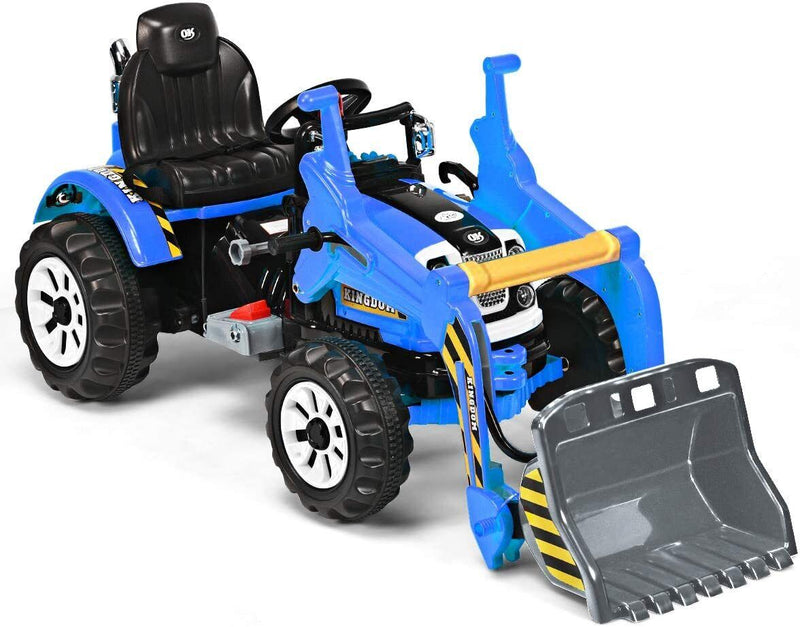 Load image into Gallery viewer, Excavator Truck Battery-Powered Playset for Kids - 12V Construction Vehicle Ride-On
