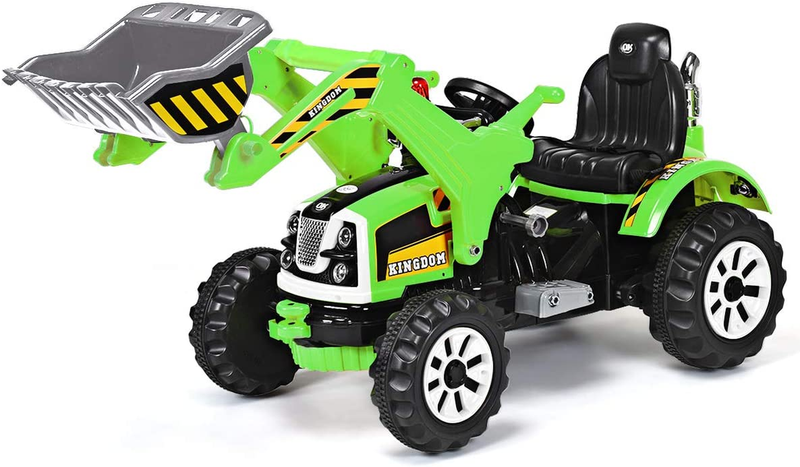 Load image into Gallery viewer, Excavator Truck Battery-Powered Playset for Kids - 12V Construction Vehicle Ride-On
