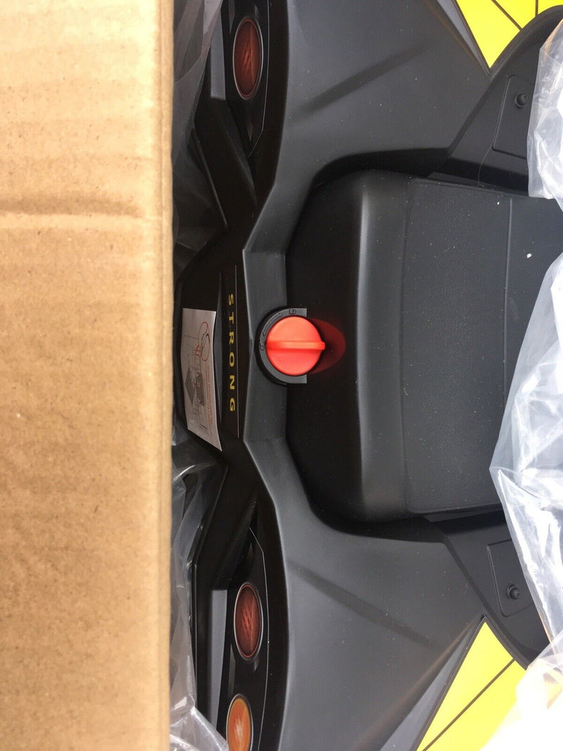 Load image into Gallery viewer, Exciting 12V 4-Wheeler Kids Car with Hot Wheels Music in Yellow and Black - Brand New in Box!
