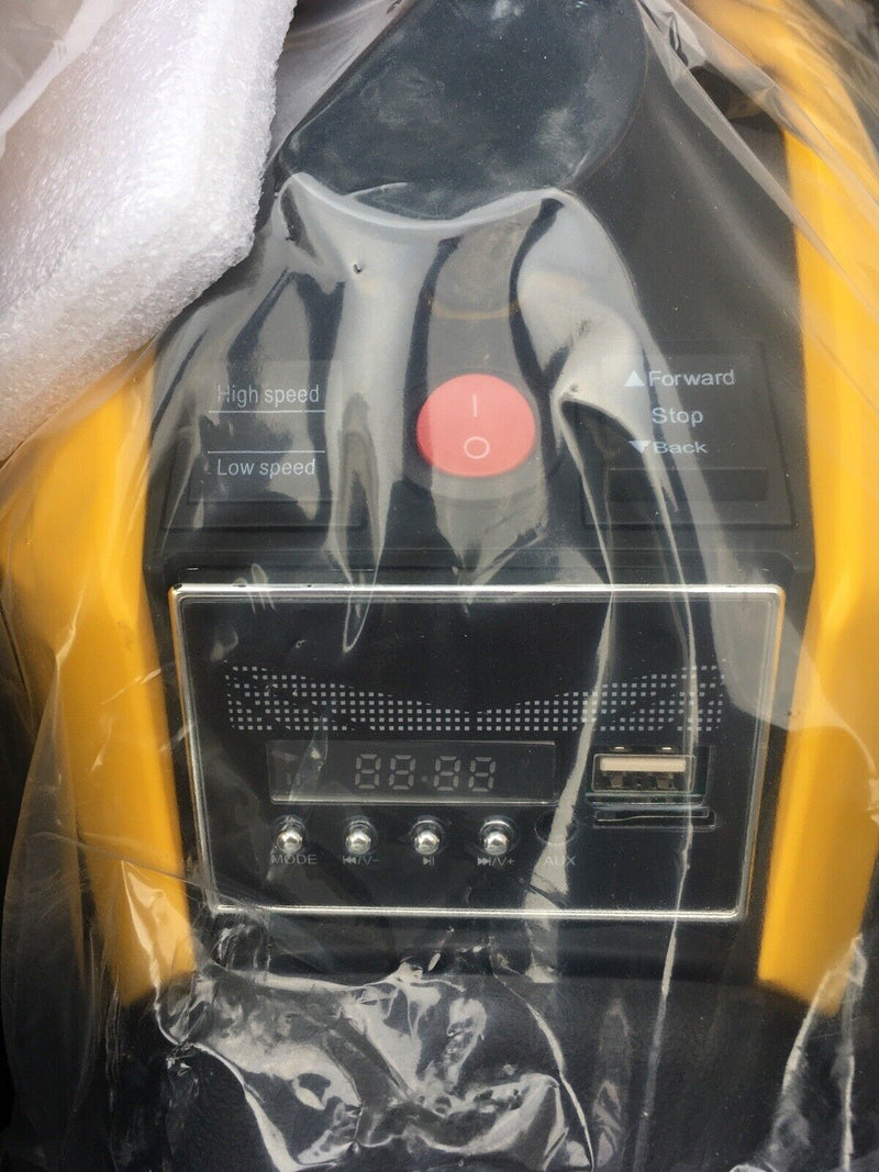 Load image into Gallery viewer, Exciting 12V 4-Wheeler Kids Car with Hot Wheels Music in Yellow and Black - Brand New in Box!
