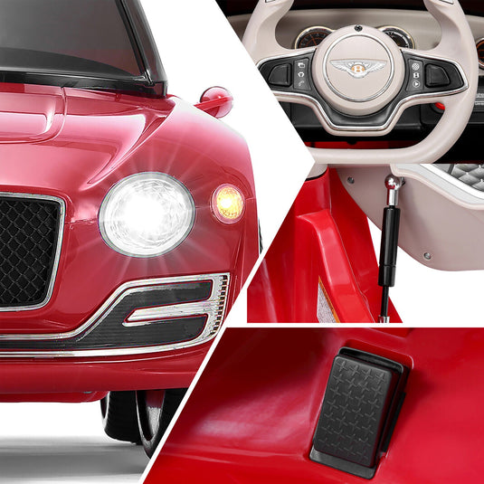 Exp 12 6V Battery Operated Toy Car Ride On with Remote Control - Kids Bentley Style