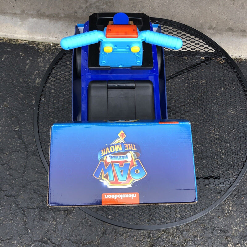 Load image into Gallery viewer, Experience the Excitement with Paw Patrol&#39;s Chase Police Truck Ride On Car - Featuring Realistic Sounds and Lights!

