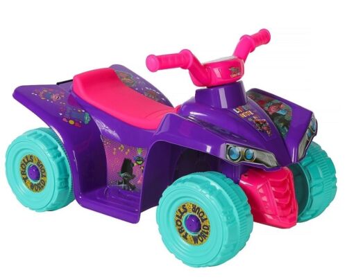 Experience the Fun with Dynacraft Trolls Dreamworks 6V Battery Powered Little Quad Kids Ride On ATV
