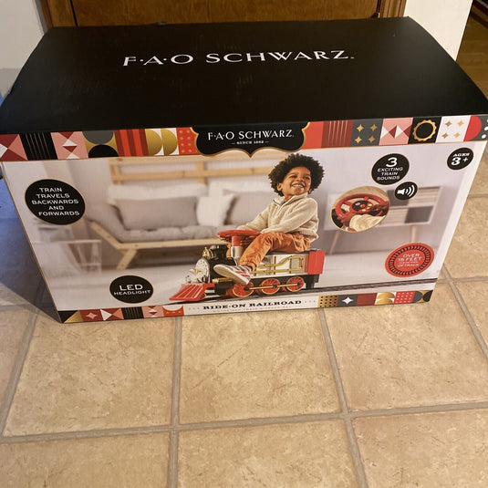 Experience the Magic of the FAO Schwarz Ride On Train - Now Available!