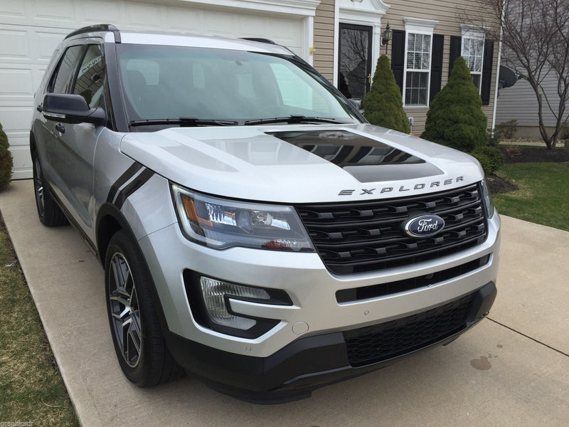 Load image into Gallery viewer, Hood Decal Cover for 2016-2019 Ford Explorer
