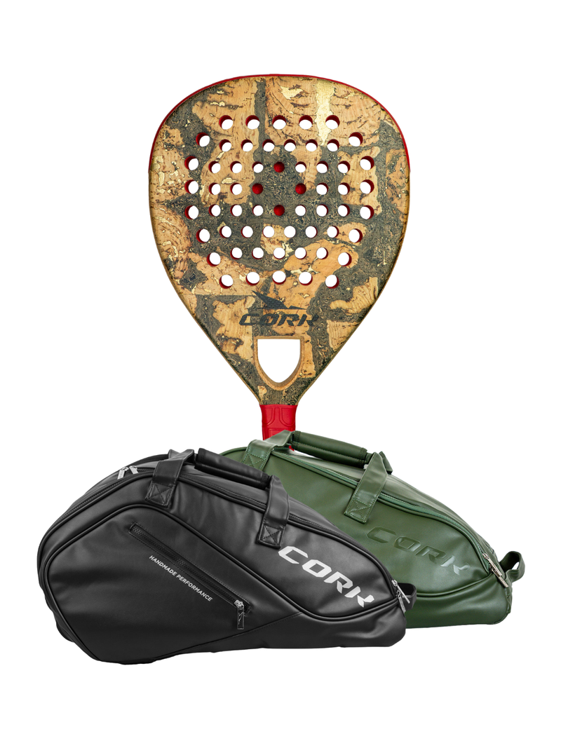Load image into Gallery viewer, Cork Padel Racket Extreme Red + FREE Thermobag
