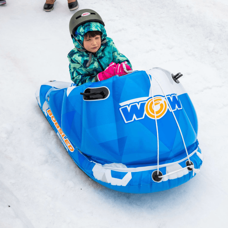 Load image into Gallery viewer, WOW Watersports Snow Tube Bobsled for Kids and Adults
