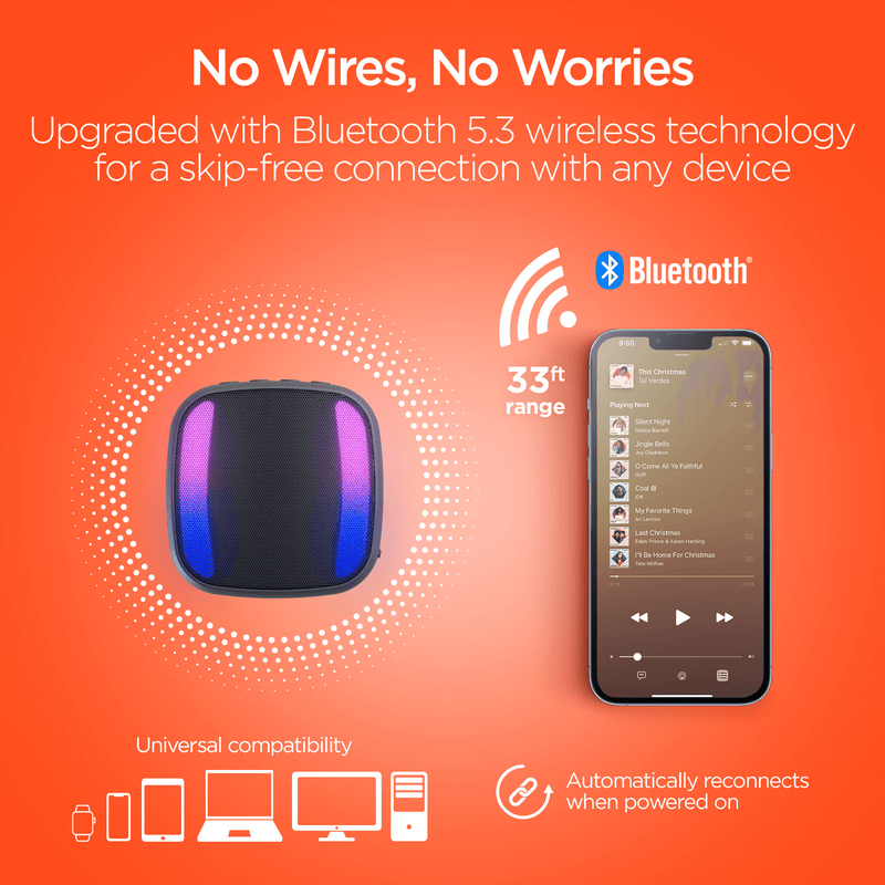 Load image into Gallery viewer, HyperGear Spin Cycle LED Wireless Bike Speaker
