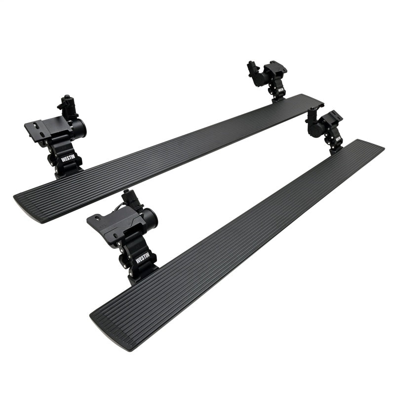 Load image into Gallery viewer, Westin 2024 Toyota Tacoma Double Cab Pro-E Electric Running Boards - Textured Black
