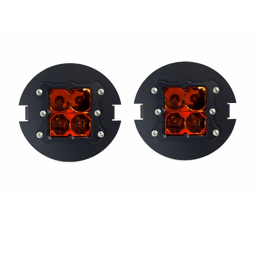 Ford F150 Fog Light Kit - Amber Lens - 2006-2014