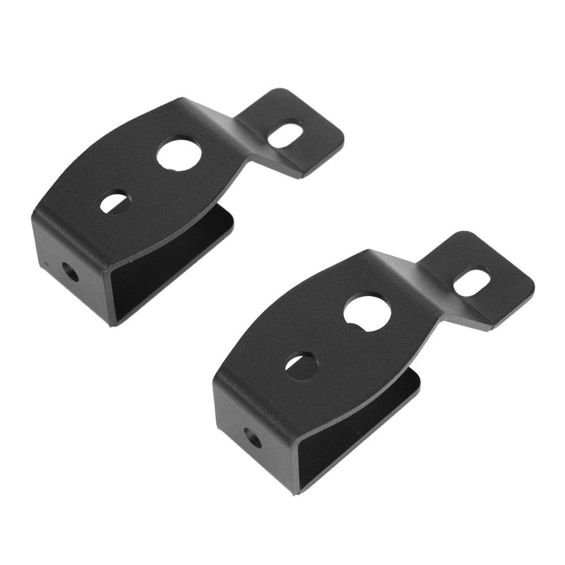 Load image into Gallery viewer, 4 Inch 30W Corrugated Lens Flood Beam LED Pods Lights with A-Pillar Mounting Bracket For Ford Bronco 2/4 Door 2021 2022
