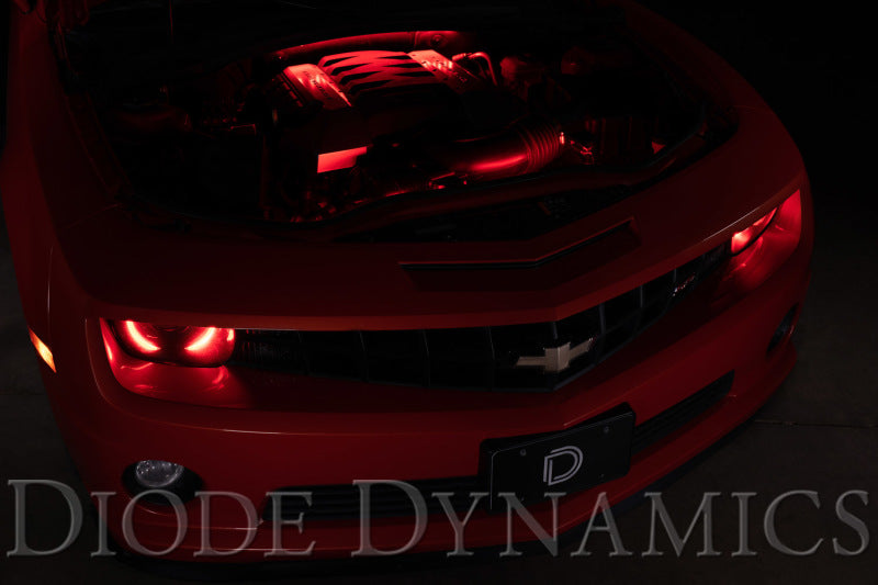 Load image into Gallery viewer, Diode Dynamics RGBW Engine Bay Strip Kit 4pc Multicolor
