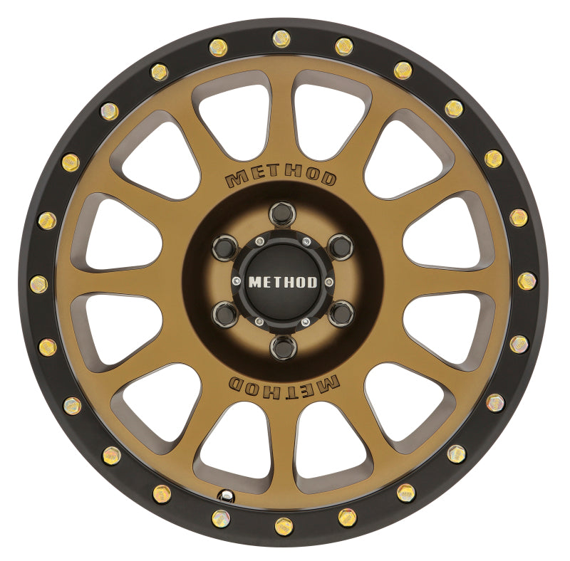 Load image into Gallery viewer, Method MR305 NV 18x9 -12mm Offset 6x5.5 108mm CB Method Bronze/Black Street Loc Wheel
