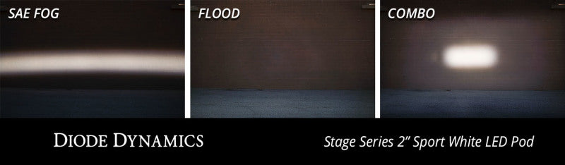 Load image into Gallery viewer, Diode Dynamics Stage Series 2in LED Pod Pro - White Combo Flush RBL (Single)
