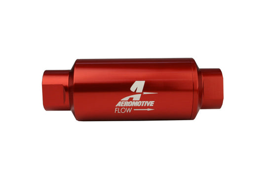 Aeromotive 40 Micron, ORB-10 Red Fuel Filter
