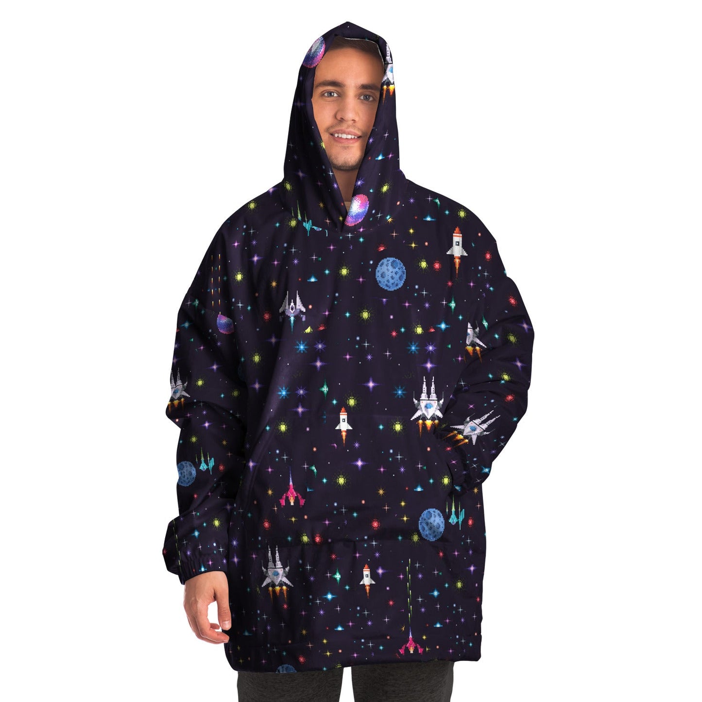 Rad Palm Invaders Snug Hoodie