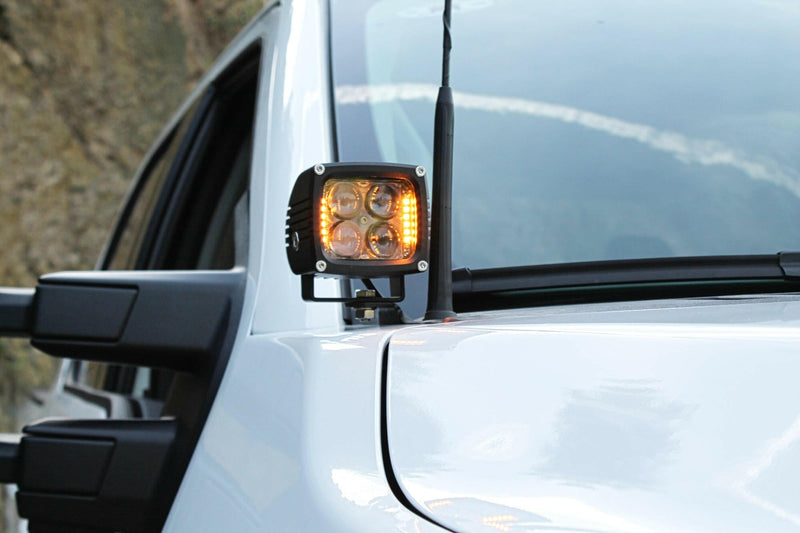 Load image into Gallery viewer, 2023+ Ford Super Duty F250/350/450 Hood Mount Kit/Ditch Lights
