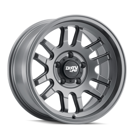 Dirty Life 9310 Canyon 17x9 / 6x135 BP / 0mm Offset / 87.1mm Hub Satin Graphite Wheel