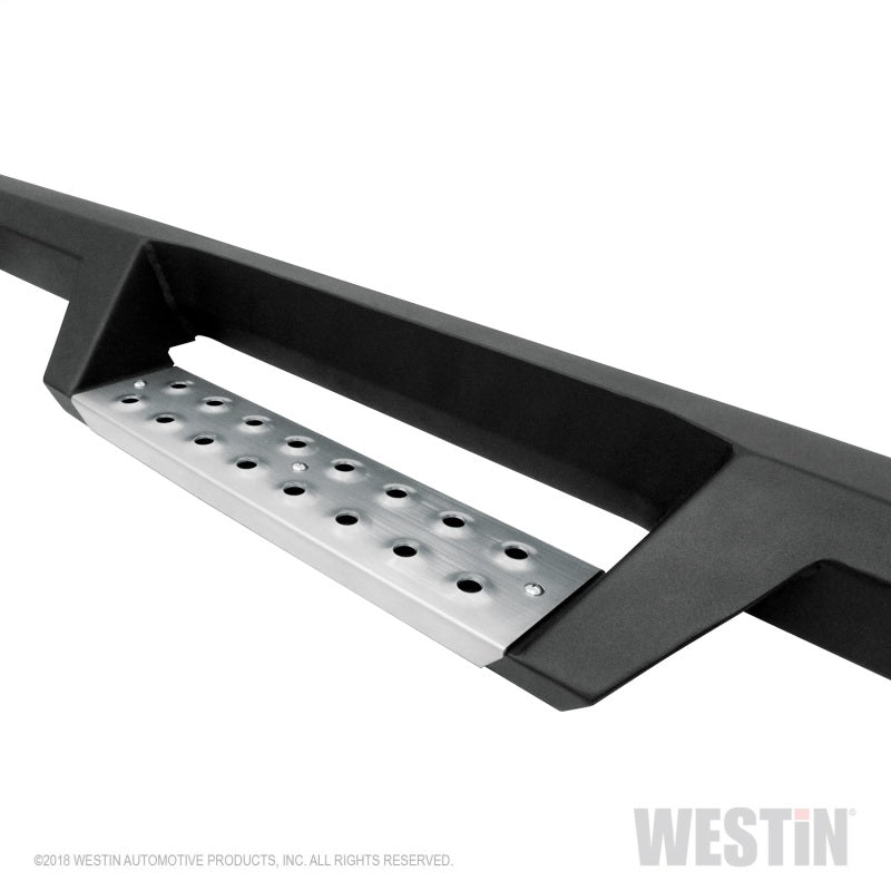 Load image into Gallery viewer, Westin/HDX 2018 Jeep Wrangler JL Unlimited Drop Nerf Step Bars - Textured Black
