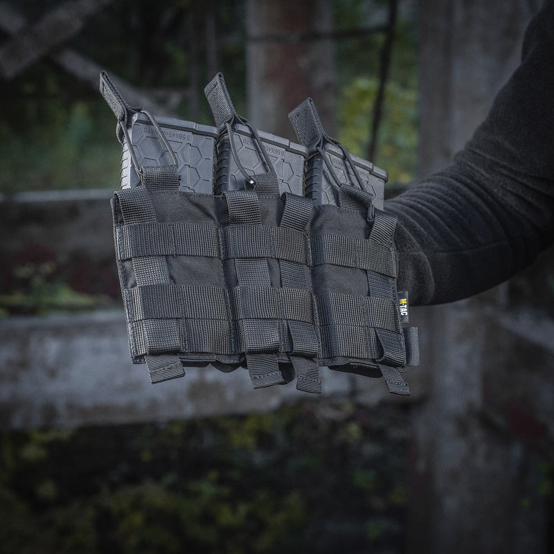 Load image into Gallery viewer, M-Tac Elastic Triple Mag Pouch Elite
