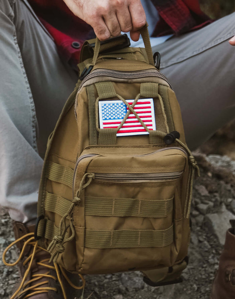 Load image into Gallery viewer, Tactical Sling Shoulder Bag
