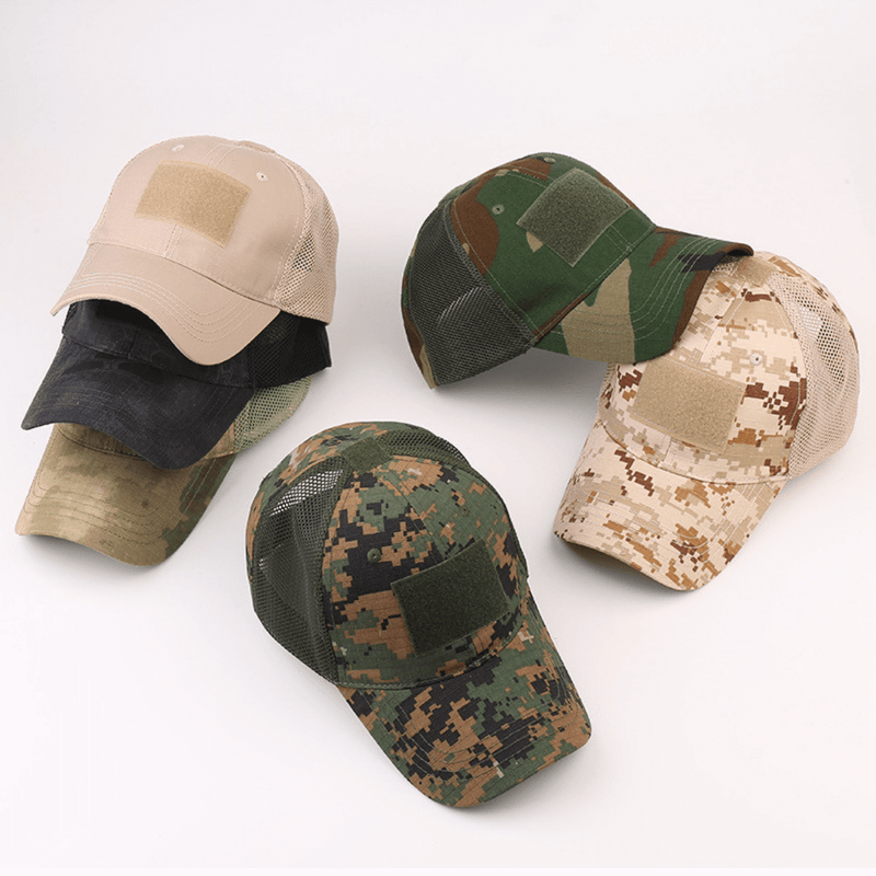 Load image into Gallery viewer, Tactical-Style Patch Hat with Adjustable Strap
