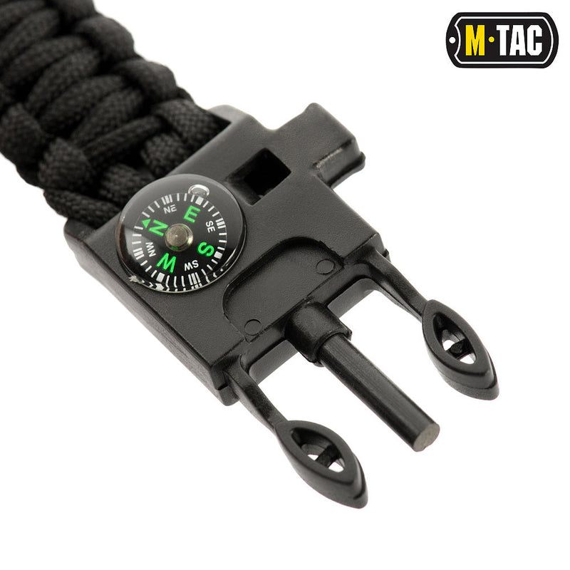 Load image into Gallery viewer, M-Tac Paracord Bracelet - Survival Kit
