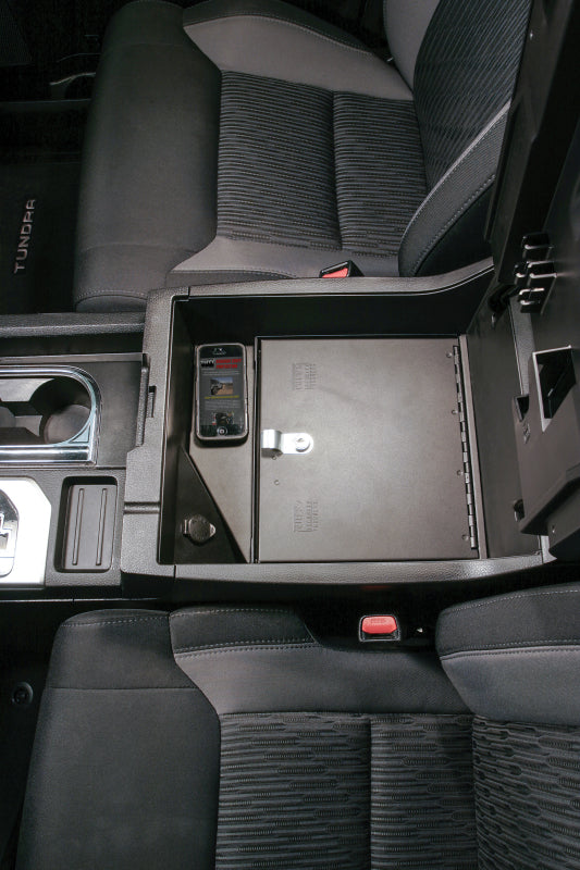 Load image into Gallery viewer, Tuffy Console Safe W/ Keyed Lock For Toyota Tundra W/ Flow Thru Console
