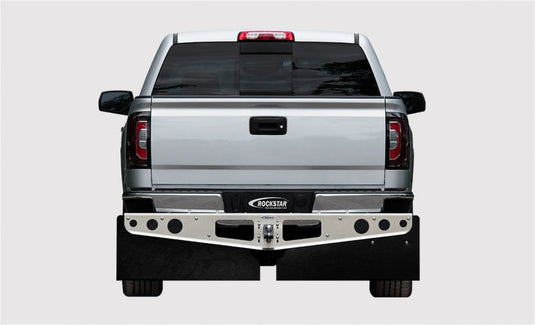 Access Rockstar XL 2020+ Chevrolet / GMC 2500/3500 Smooth Mill Hitch Mounted Mud Flaps A10201111