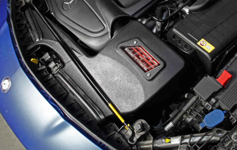 Load image into Gallery viewer, AEM Induction AEM 13-15 Mercedes CLA250 L4 2.5L Silver Cold Air Intake 21-781DS
