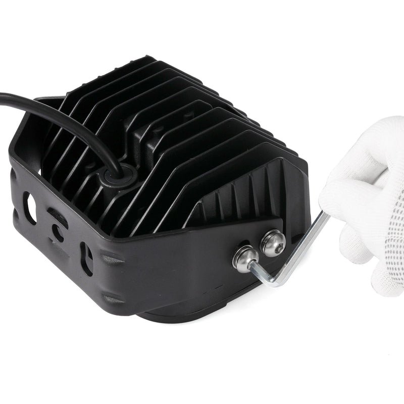 Load image into Gallery viewer, XP-ULTRA Series 5 Inch 132W 15600LM White/Amber LED Pods Driving Light with Amber DRL
