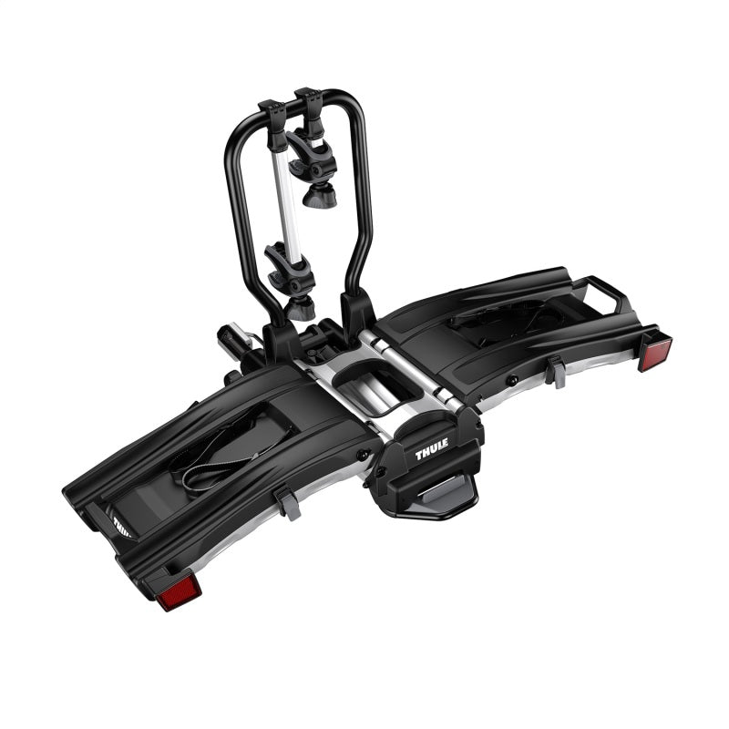 Load image into Gallery viewer, Thule EasyFold XT 2 - Fully Foldable Platform Hitch Bike Rack (Up to 2 Bikes) - Black/Silver
