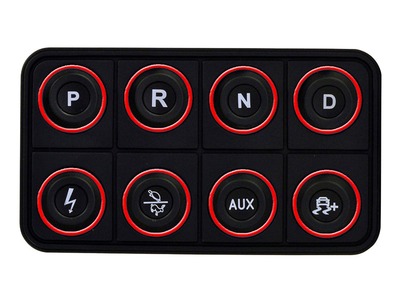Load image into Gallery viewer, AEM EV 8 Button Keypad CAN Based Programmable Backlighting 30-8400

