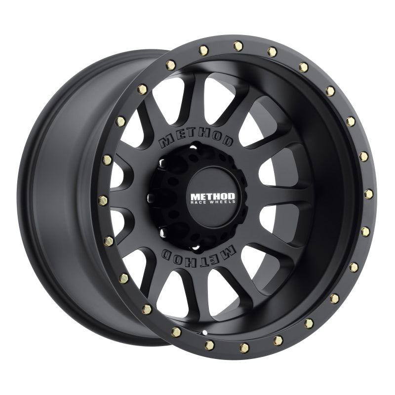 Load image into Gallery viewer, Method MR605 NV 20x10 -24mm Offset 8x170 124.9mm CB Matte Black Wheel

