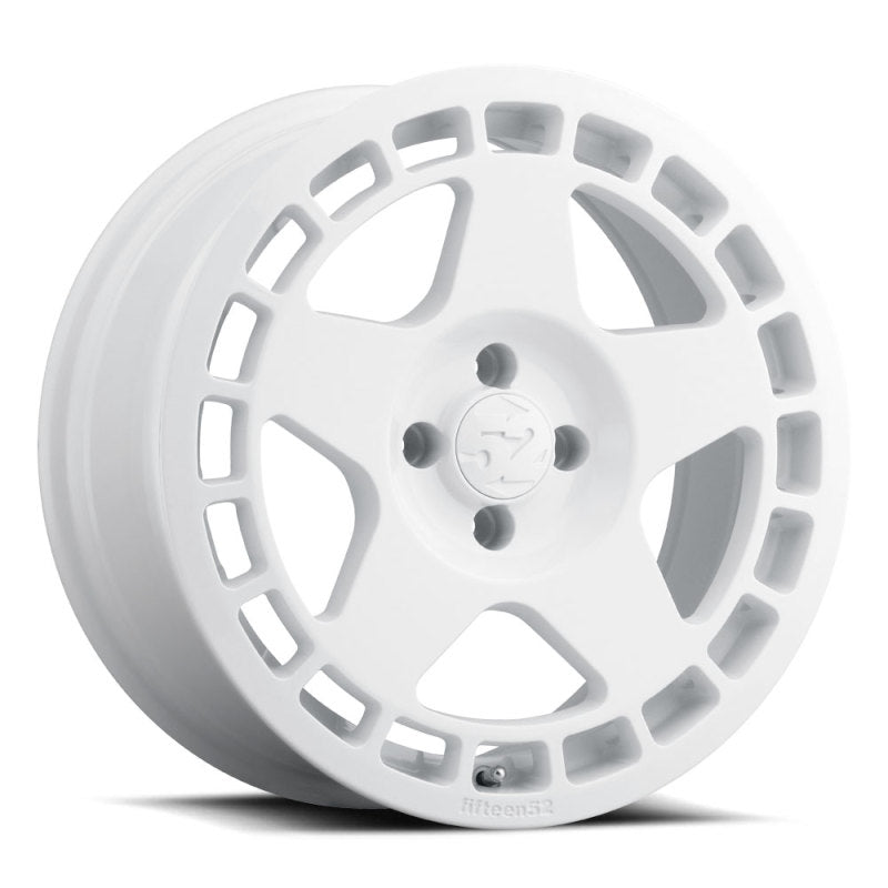 Load image into Gallery viewer, fifteen52 Turbomac 17x7.5 4x108 42mm ET 63.4mm Center Bore Rally White Wheel
