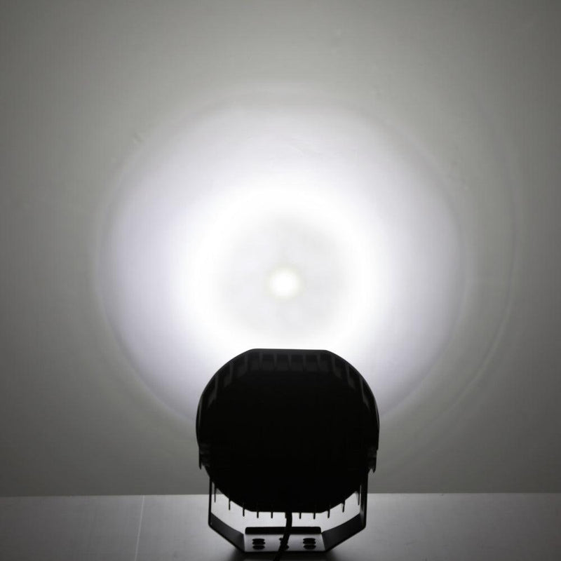 Load image into Gallery viewer, 360-Ultra Series 8.5 Inch 220W LED Spot Driving Light Off Road Lights with White DRL&amp;Amber Turn Signal Light
