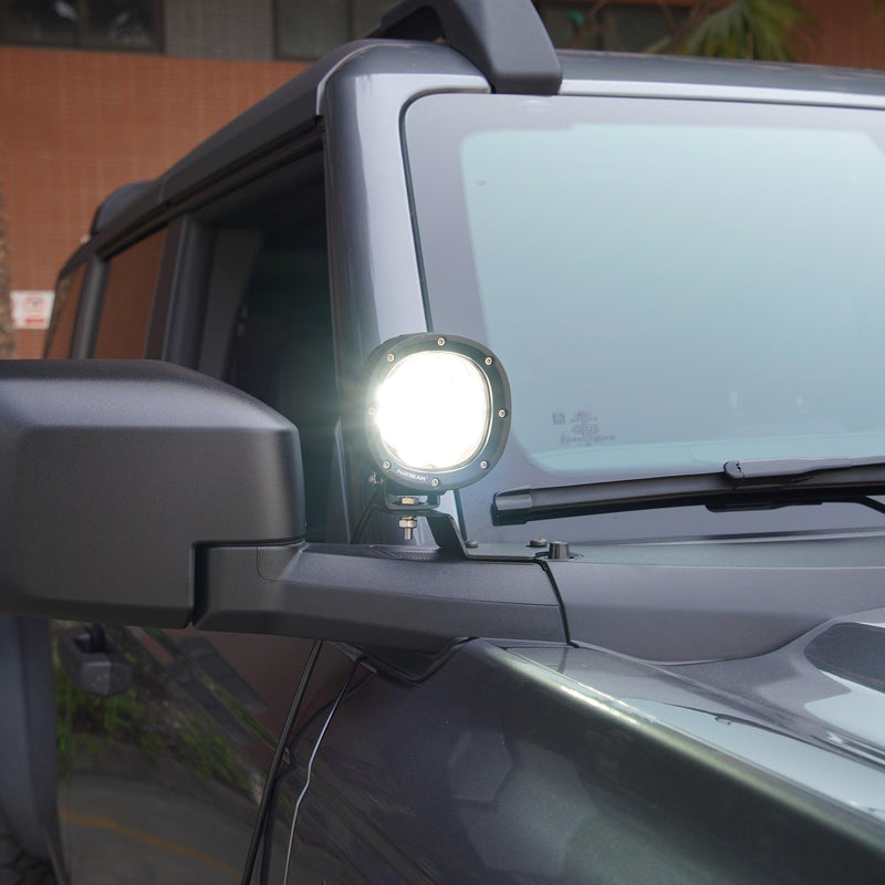 Load image into Gallery viewer, P4 Series | 4 Inch 90W 9000LM Round LED Driving Lights Flood White Pod Lights
