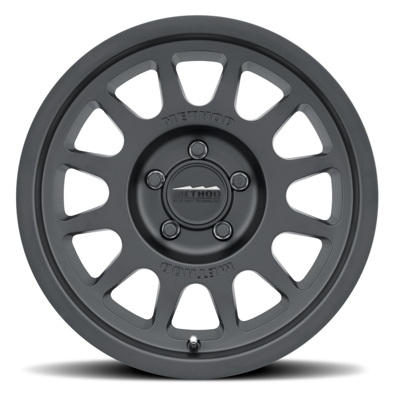 Load image into Gallery viewer, Method MR703 15x7 +15mm Offset 5x100 56.1mm CB Matte Black Wheel
