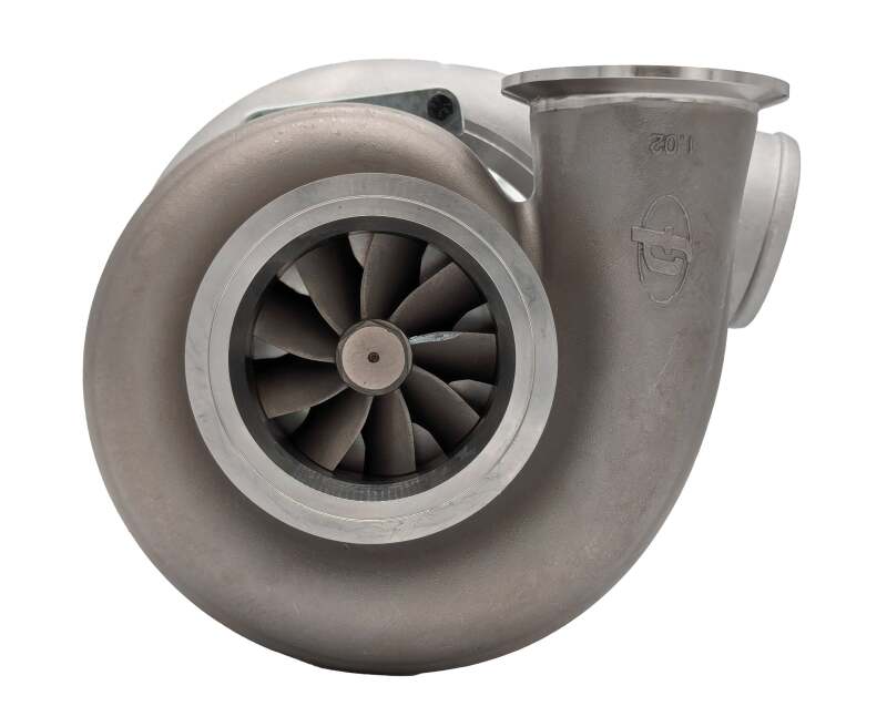 Load image into Gallery viewer, Forced Performance FP7275 Reverse Rotation Turbocharger w/Stainless V-Band 1.02 A/R Turbine Housing
