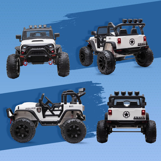 Electric Kids UTV Truck with Bluetooth Music and Dual Motors
