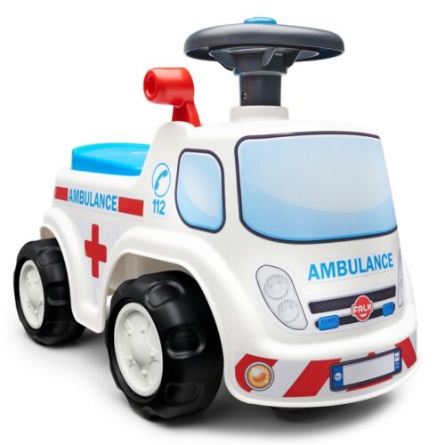 Load image into Gallery viewer, FALK Car Ambulance with Horn for 1 Year Olds
