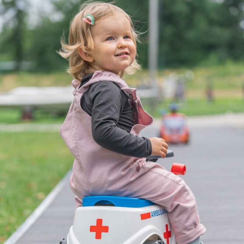 Load image into Gallery viewer, FALK Car Ambulance with Horn for 1 Year Olds
