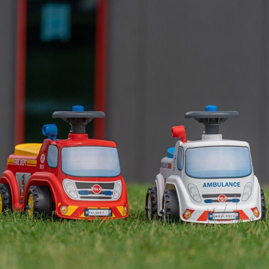 FALK Car Ambulance with Horn for 1 Year Olds