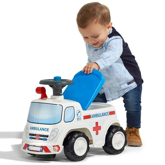 FALK Car Ambulance with Horn for 1 Year Olds